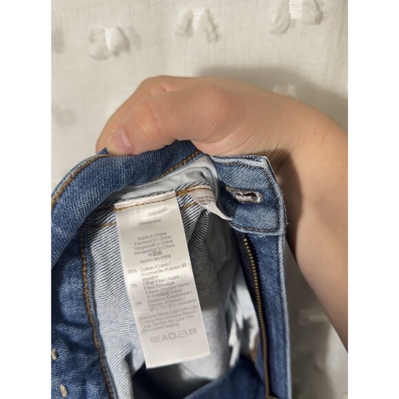 Madewell Jeans Womens 22W Blue Curvy Stovepipe Stretch Pockets Denim Straight - Picture 6 of 6